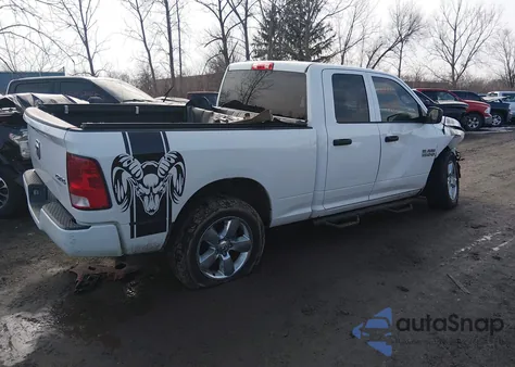 2018 Ram 1500 Express 4X4 6'4 Box z USA, uszkodzony, nr VIN 1C6RR7FGXJS320546